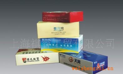 供應(yīng)廣告抽紙，抽取式面紙，面巾紙，盒裝面紙，上海祺睿工貿(mào)