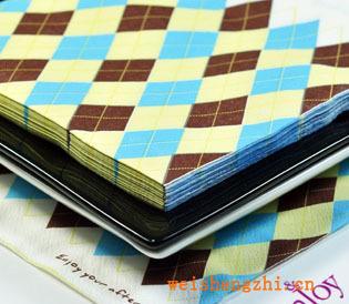 面包房紙巾咖啡廳紙巾面巾紙彩色印刷紙巾酒店餐巾紙