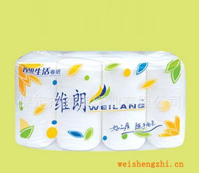 廠家供應100%純木漿卷筒衛生紙