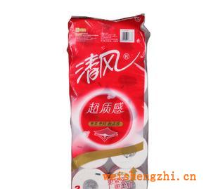 清風超質(zhì)感卷筒衛(wèi)生紙（BREEZE180）356段*10卷*3層絕對正品