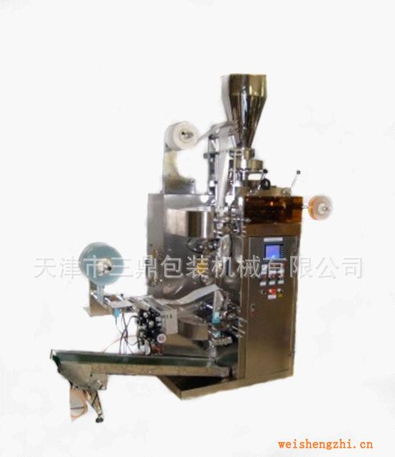 生產批發帶線帶標簽茶葉包裝機內外袋茶葉包裝機