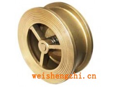 H71W-16T型對(duì)夾式止回閥