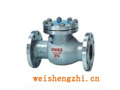 優(yōu)惠銷售H44W-25C法蘭旋啟式止回閥