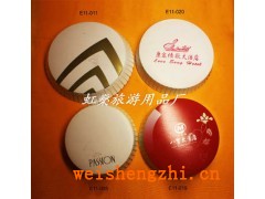 星級酒店客房杯蓋白卡紙杯蓋防水防漏銅版紙卡紙一次性杯防水杯蓋