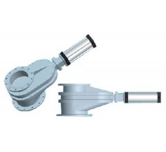 Z644TC雙閘氣鎖耐磨陶瓷出料閥