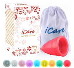 iCare醫(yī)療級硅膠月經(jīng)杯月事杯 月亮杯廠家批發(fā)可定制正品