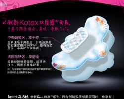 高潔絲衛生巾發展史