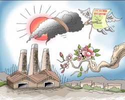 河北省辛集市集中拆除燃煤鍋爐，打響藍天保衛戰