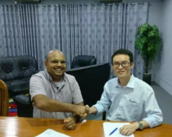 鄭州運達與緬甸NCP紙業簽約