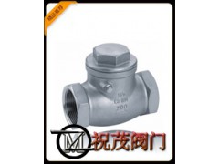 H14H-16P不銹鋼絲扣止回閥