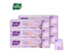 亨奇餐巾紙竹漿紙小包紙巾家庭裝面巾紙三層手帕紙整箱