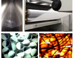 國(guó)產(chǎn)并列雙組分紡粘非織造布生產(chǎn)線試產(chǎn)成功