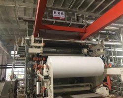 金博士集團PM5衛生紙機開機成功