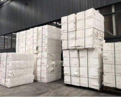 山東港口青島港“端到端”紙漿大列首發