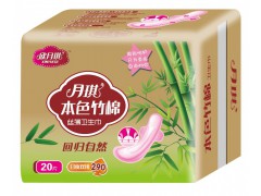 月琪 本色竹棉本色衛生巾290