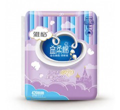 紅豆杉噯宮蜂巢式芯體夜用型衛生巾420mm 18片