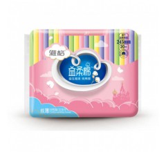 益柔棉絲薄日用型衛(wèi)生巾15+5片 245mm